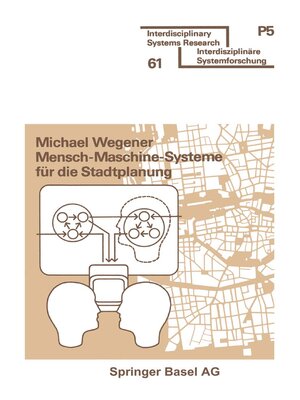 cover image of Mensch-Maschine-Systeme für die Stadtplanung